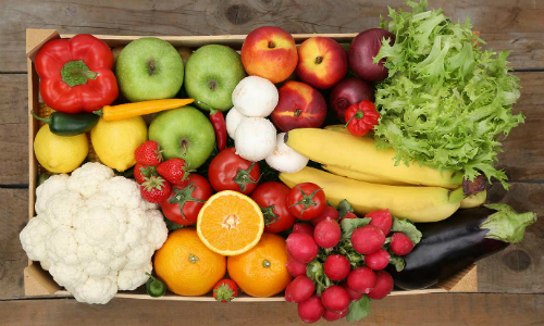 Mantén una vida saludable, consume fruta ecológica